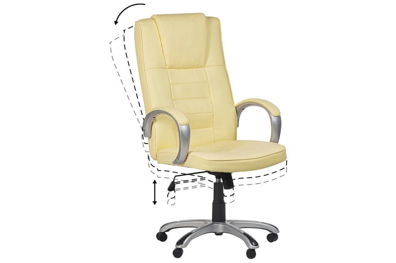 Massasjestol Grandeur II Beige/Sølv - Beige/Sølv - Møbler - Stoler - Lenestoler - Massasjestol