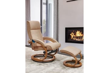 Massasjestol Hero - Beige, Lys Tre - Møbler - Stoler - Lenestoler - Massasjestol