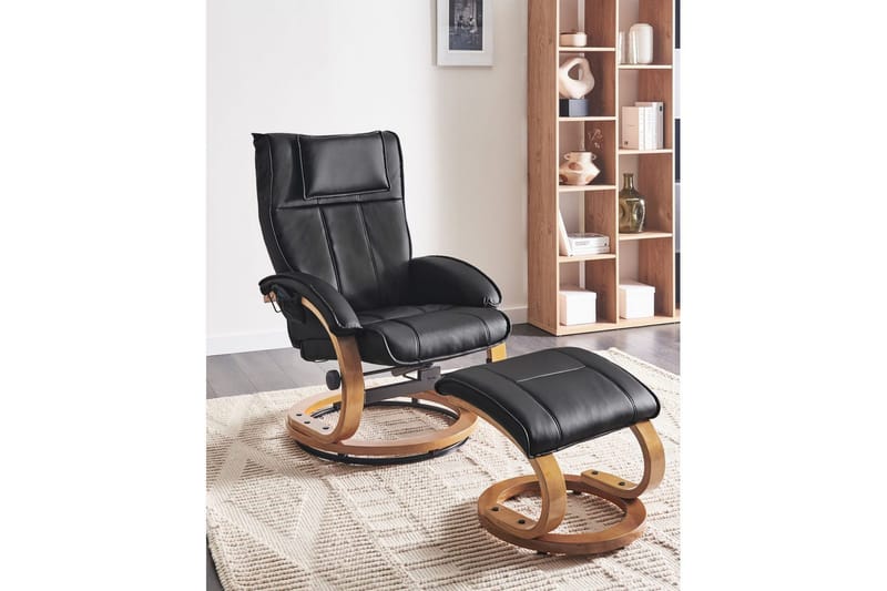 Massasjestol Majestic - Svart, lyst tre - Møbler - Stoler - Lenestoler - Massasjestol