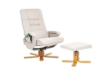 Massasjestol Relaxpro - Beige, Lys Tre - Møbler - Stoler - Lenestoler - Massasjestol