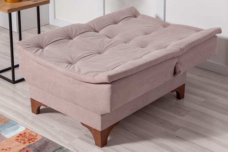 Mathenia Lenestol med Armlene - Brun - Møbler - Stoler - Lenestoler - Sengestol