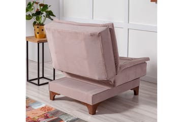 Mathenia Lenestol med Armlene - Brun - Møbler - Stoler - Lenestoler - Lenestol uten armlene