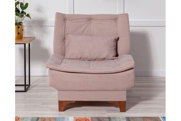 Mathenia Lenestol med Armlene - Brun - Møbler - Stoler - Lenestoler - Lenestol uten armlene