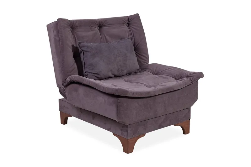 Mathenia Lenestol med Armlene, Grå