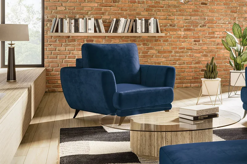 Megis Lenestol, Blå