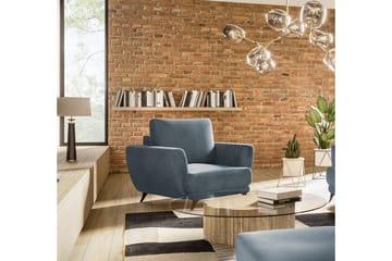 Megis Lenestol - Blå - Møbler - Stoler - Lenestoler