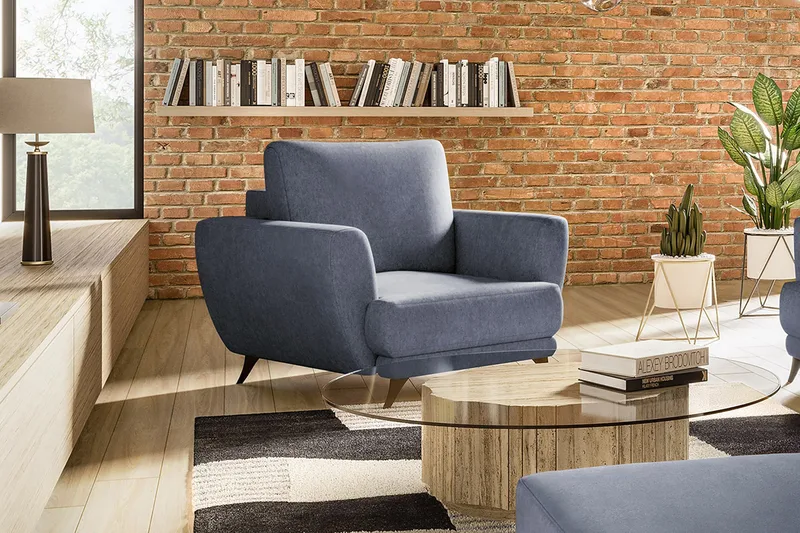 Megis Lenestol, Blå