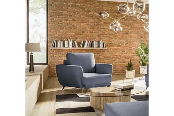 Megis Lenestol - Blå - Møbler - Stoler - Lenestoler