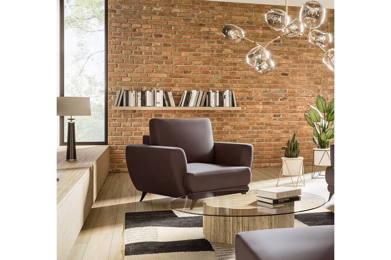 Megis Lenestol - Brun - Møbler - Stoler - Lenestoler