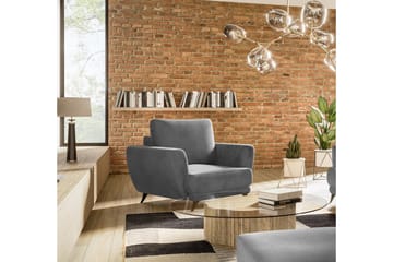 Megis Lenestol - Grå - Møbler - Stoler - Lenestoler