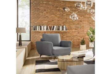 Megis Lenestol - Grå - Møbler - Stoler - Lenestoler