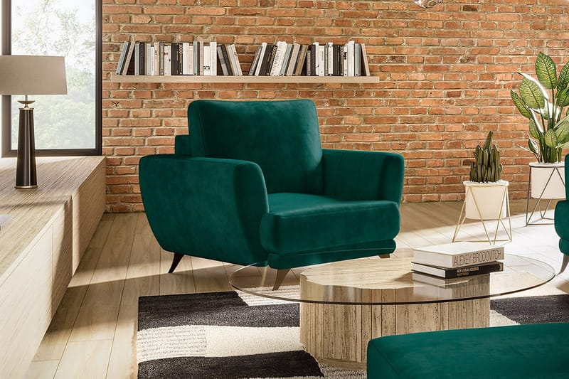 Megis Lenestol - Grønn - Møbler - Stoler - Lenestoler