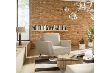 Megis Lenestol - Kremhvit - Møbler - Stoler - Lenestoler