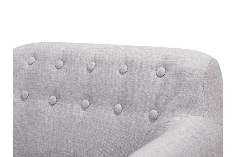 Melby Lenestol - Grå - Møbler - Stoler - Lenestoler