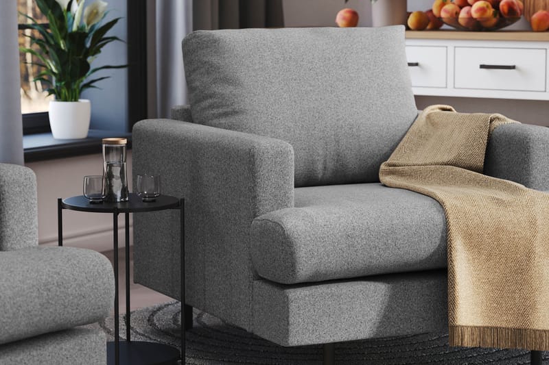 Menard Compact Lenestol - Grå - Møbler - Stoler - Lenestoler