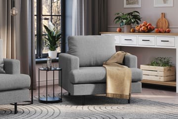 Menard Compact Lenestol - Grå - Møbler - Stoler - Lenestoler