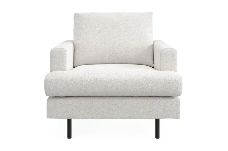 Menard Compact Lenestol - Hvit - Møbler - Stoler - Lenestoler