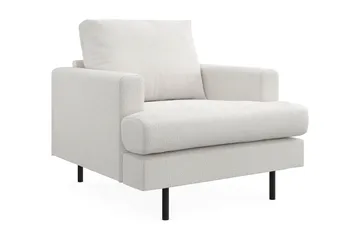 Menard Compact Lenestol - Hvit - Møbler - Stoler - Lenestoler