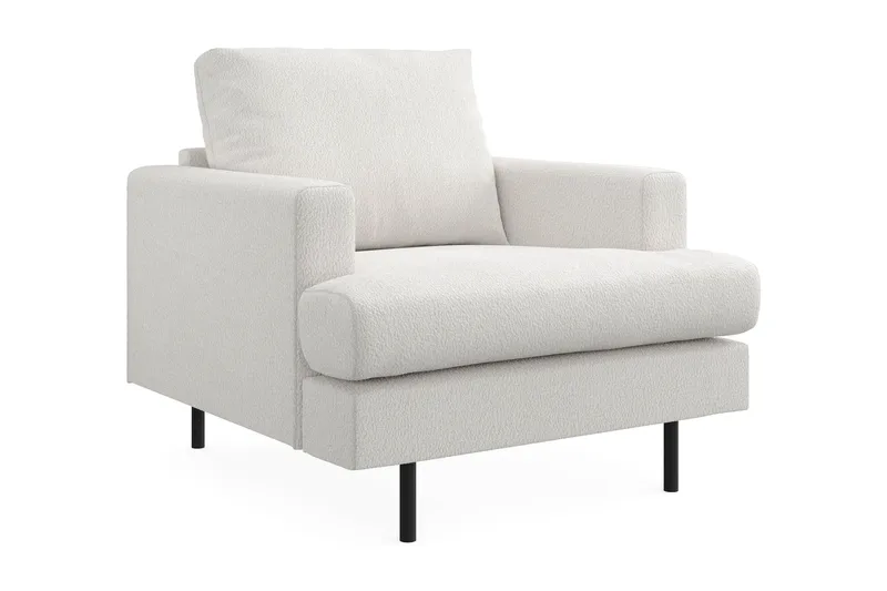 Menard Compact Lenestol - Hvit - Møbler - Stoler - Lenestoler