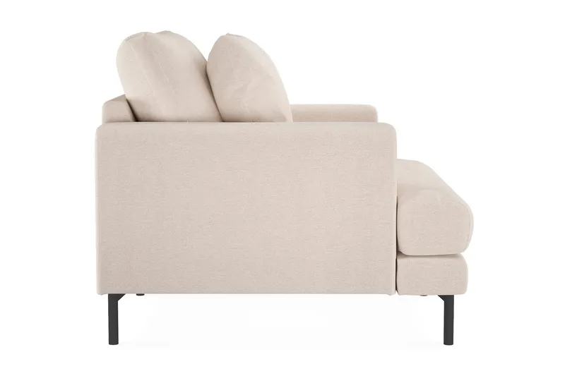 Menard Dyp Lenestol 97 cm bred - Beige / Lys - Møbler - Stoler - Lenestoler