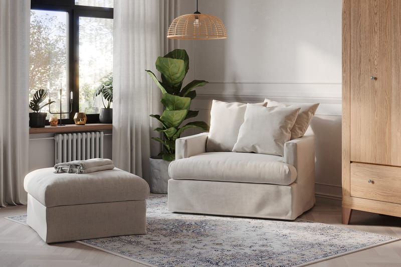 Menard Lenestol - Beige - Møbler - Stoler - Lenestoler