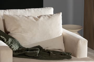 Menard Stor Lenestol Manchester Stoff - Lys Beige - Møbler - Stoler - Lenestoler