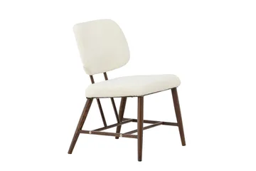 Midland Lenestol - Hvid - Møbler - Stoler - Lenestoler - Lenestol uten armlene