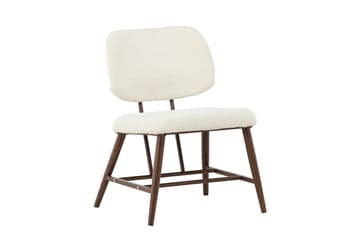 Midland Lenestol - Hvid - Møbler - Stoler - Lenestoler