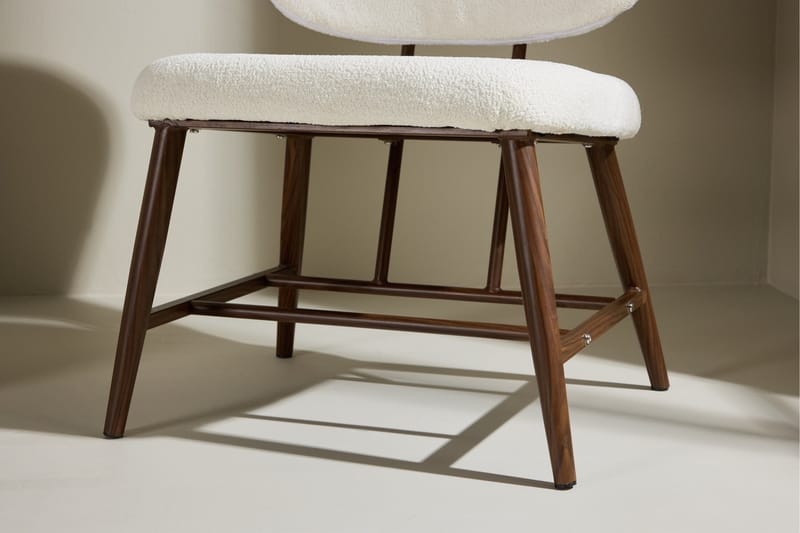 Midland Lenestol - Hvid - Møbler - Stoler - Lenestoler