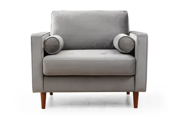 Mirrilnesh Lenestol - Lysegrå - Møbler - Stoler - Lenestoler