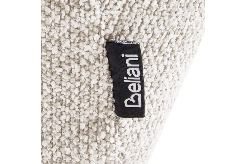Molle Oval Dreibar Lenestol i Stoff med Metallunderstell - Lysegrå - Møbler - Stoler - Lenestoler