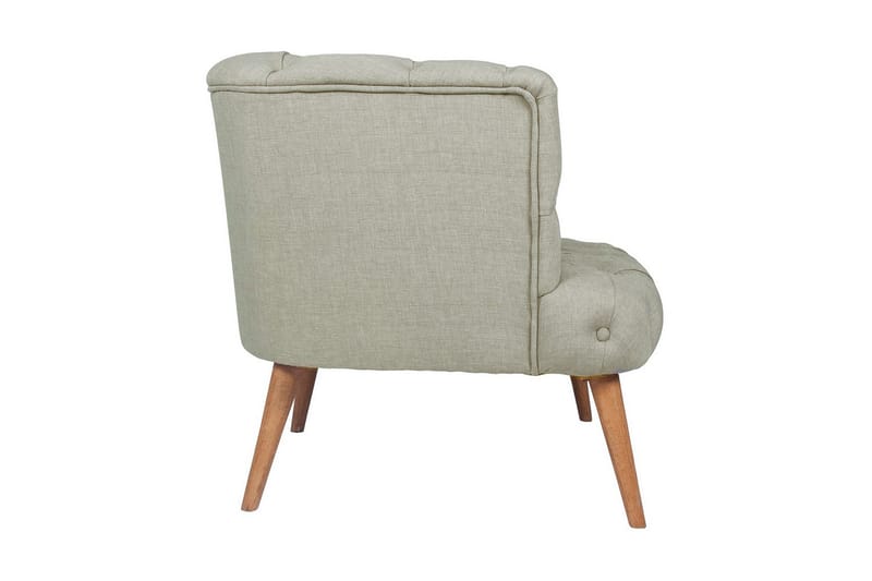 Monroew Lenestol - Grå/Natur - Møbler - Stoler - Lenestoler