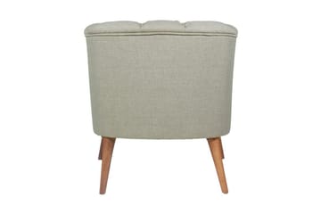 Monroew Lenestol - Grå/Natur - Møbler - Stoler - Lenestoler