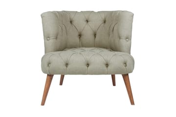 Monroew Lenestol - Grå/Natur - Møbler - Stoler - Lenestoler