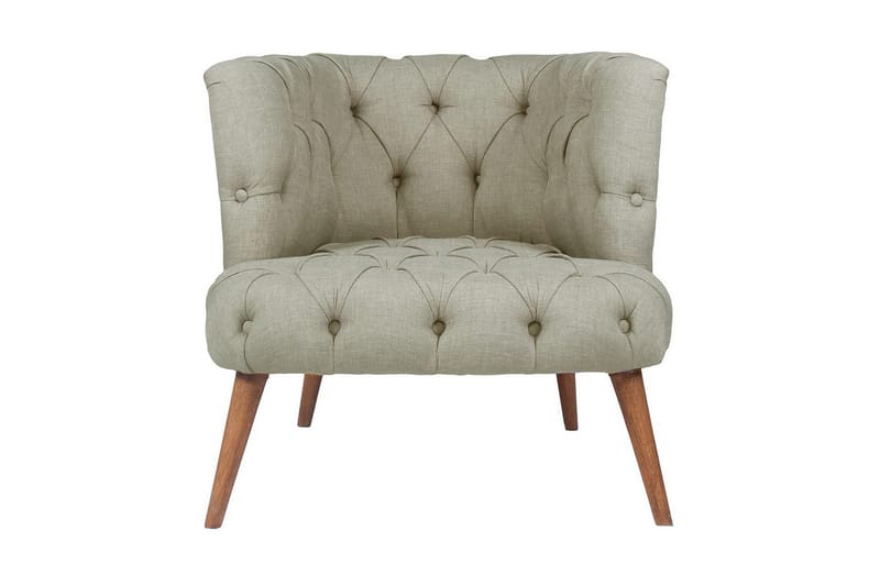 Monroew Lenestol - Grå/Natur - Møbler - Stoler - Lenestoler