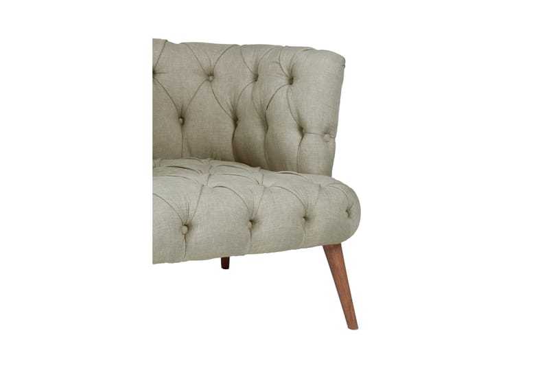 Monroew Lenestol - Grå/Natur - Møbler - Stoler - Lenestoler