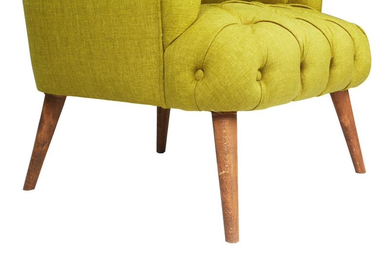 Monroew Lenestol - Grønn/Natur - Møbler - Stoler - Lenestoler