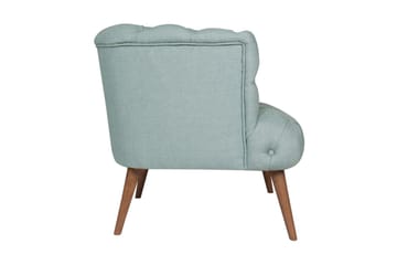 Monroew Lenestol - Indigoblå/Natur - Møbler - Stoler - Lenestoler