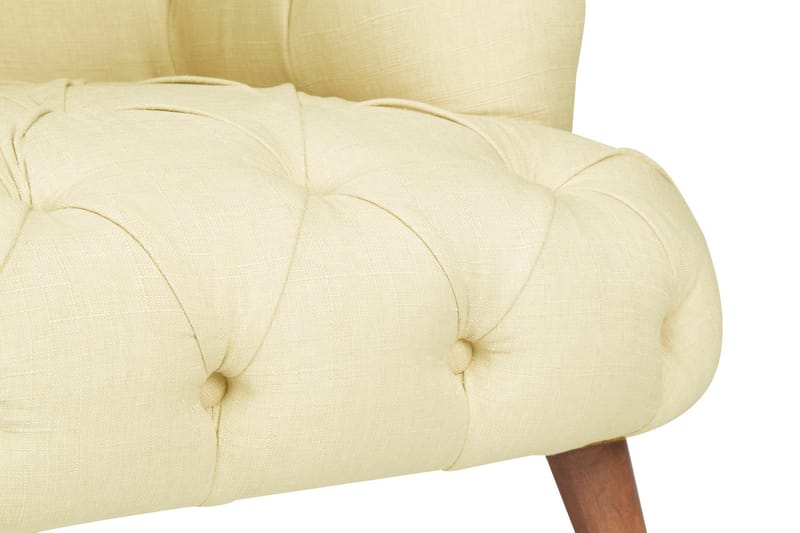 Monroew Lenestol - Kremhvit/Natur - Møbler - Stoler - Lenestoler