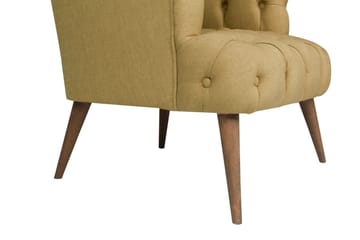 Monroew Lenestol - Lysebrun/Natur - Møbler - Stoler - Lenestoler