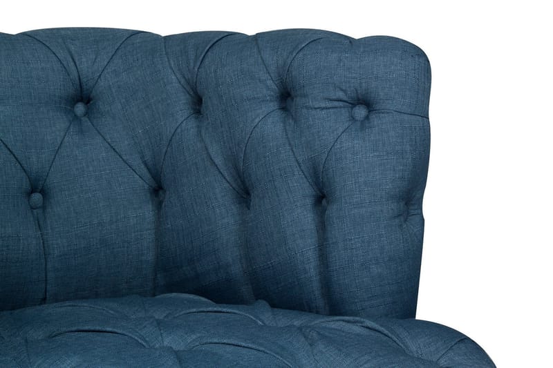 Monroew Lenestol - Mørkeblå/Natur - Møbler - Stoler - Lenestoler