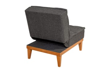 Mozzetti Lenestol med Armlene - Grå - Møbler - Stoler - Lenestoler - Sengestol