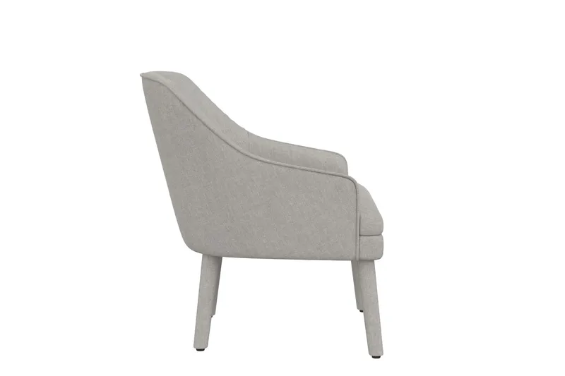 Mr. Kate Lenestol Lysegrå - Dorel Home - Møbler - Stoler - Lenestoler