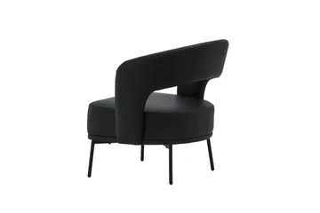 Mundo Lenestol - Svart - Møbler - Stoler - Lenestoler