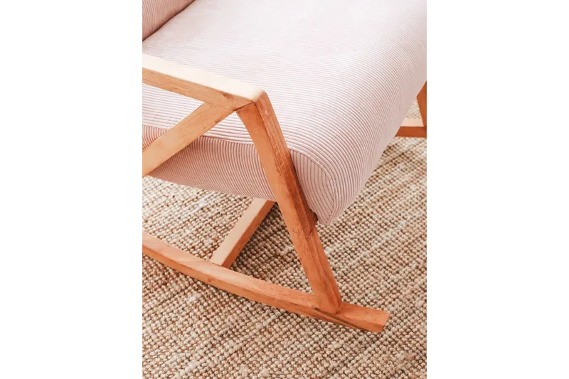 Muskuran Lenestol - Rosa - Møbler - Barnemøbler - Barnestol - Gynestol barn