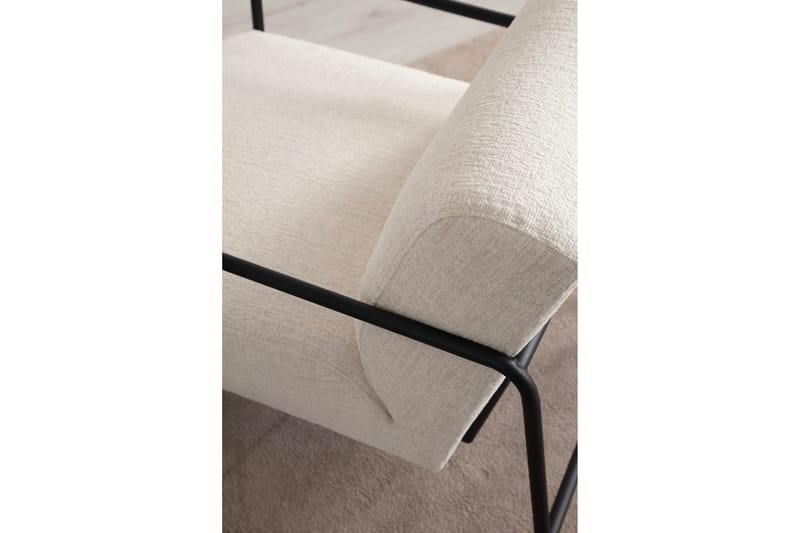 Nagma Lenestol - Hvit - Møbler - Stoler - Lenestoler