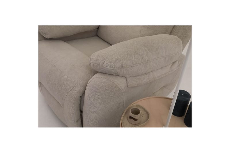 Navren Elektrisk reclinerstol - Kremhvit - Møbler - Stoler - Lenestoler - Recliner