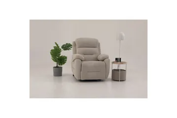 Navren Elektrisk reclinerstol - Kremhvit - Møbler - Stoler - Lenestoler - Recliner