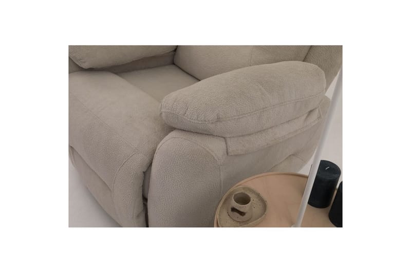 Navren Elektrisk reclinerstol - Kremhvit - Møbler - Stoler - Lenestoler - Liggestol