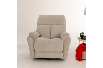 Navren Elektrisk reclinerstol - Kremhvit - Møbler - Stoler - Lenestoler - Liggestol